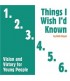 Things I Wish I'd Known Audio Download by Rick Boyer