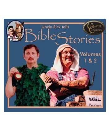 Uncle Rick Tells Bible Stories Collection - Volumes 1 and 2 CD's  