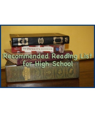 Recommended Reading List for High School