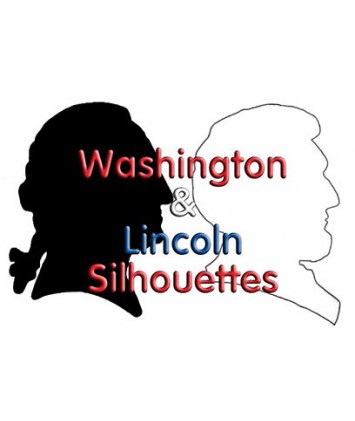  Washington and Lincoln Silhouttes