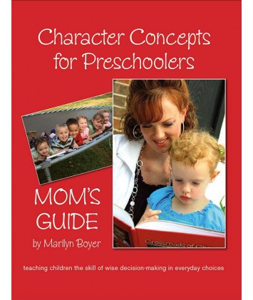 Character Concepts for Preschooler's Mom's Guide Digital Version